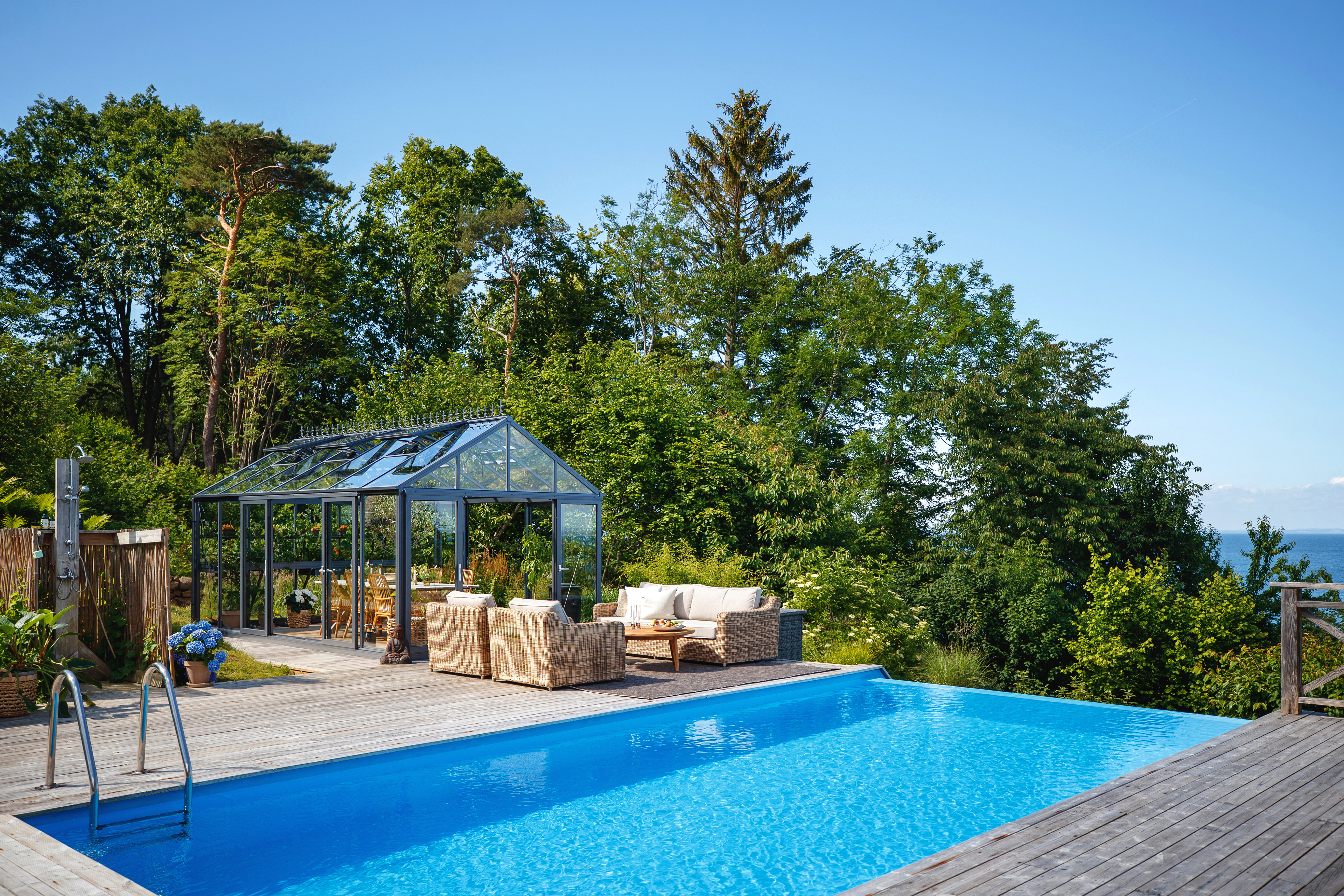 Gewächshaus Green Room Classic sturmsicher Willab Garden