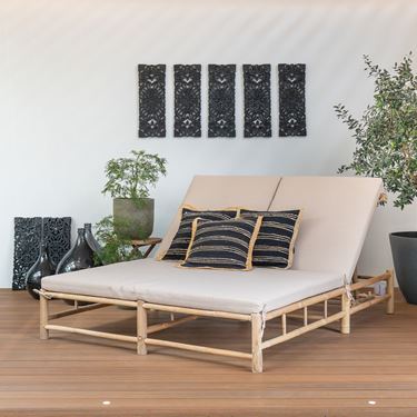 Juniper Sunbed Double Outdoor-Möbel von Garden Living