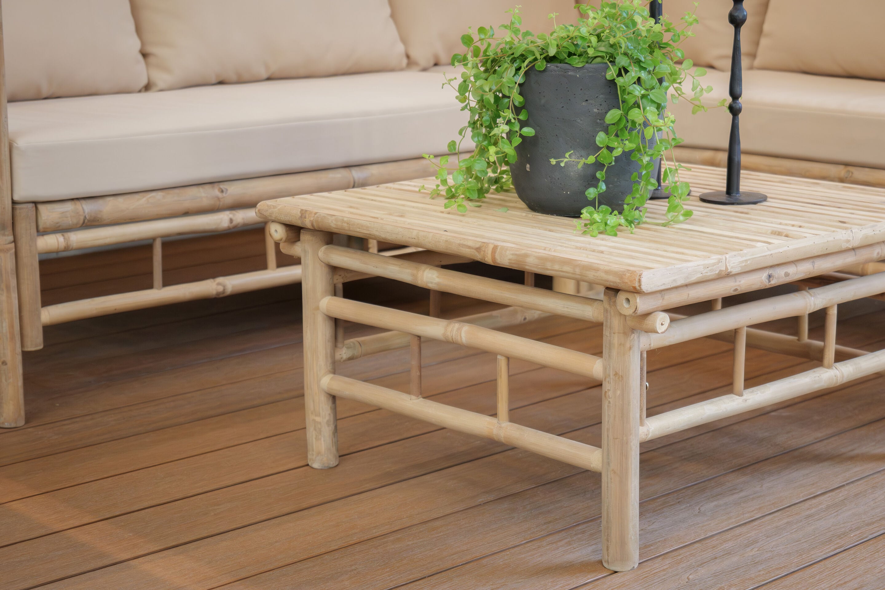 gartenfackeln bambus 2er Set Bambus Tiki Solar Gartenfackeln