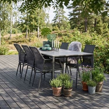 Bridge Esstisch – Großzügiger Tisch mit Keramikplatte | Willab Garden